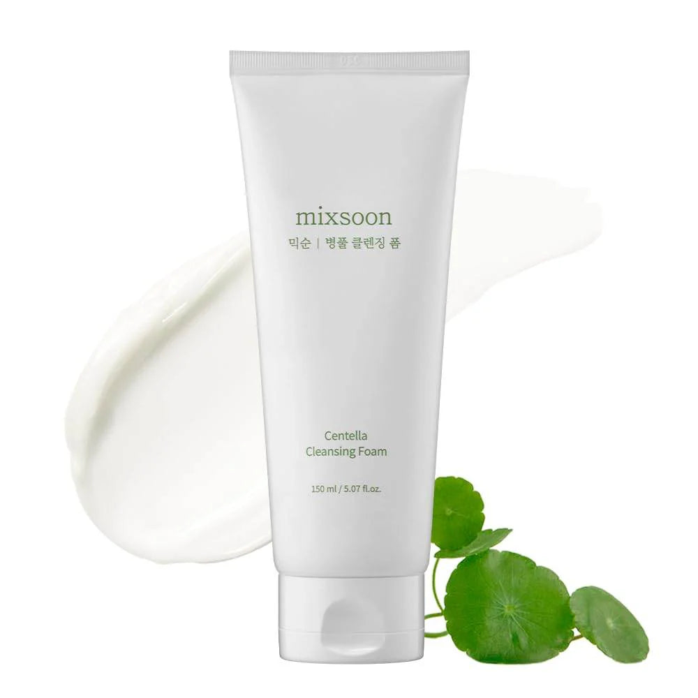 MIXSOON Centella Cleansing Foam 150ml – Gentle Low-pH Face Wash