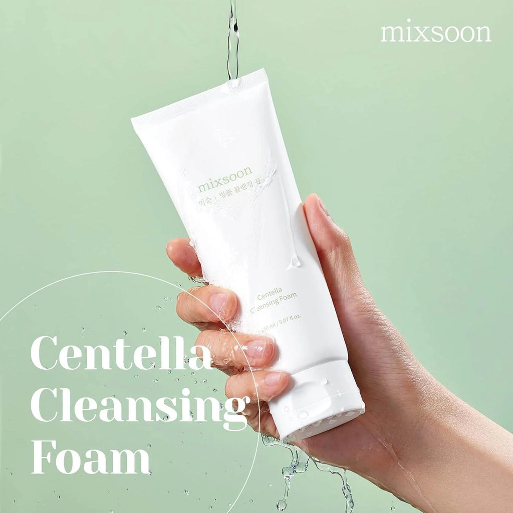 MIXSOON Centella Cleansing Foam 150ml – Gentle Low-pH Face Wash