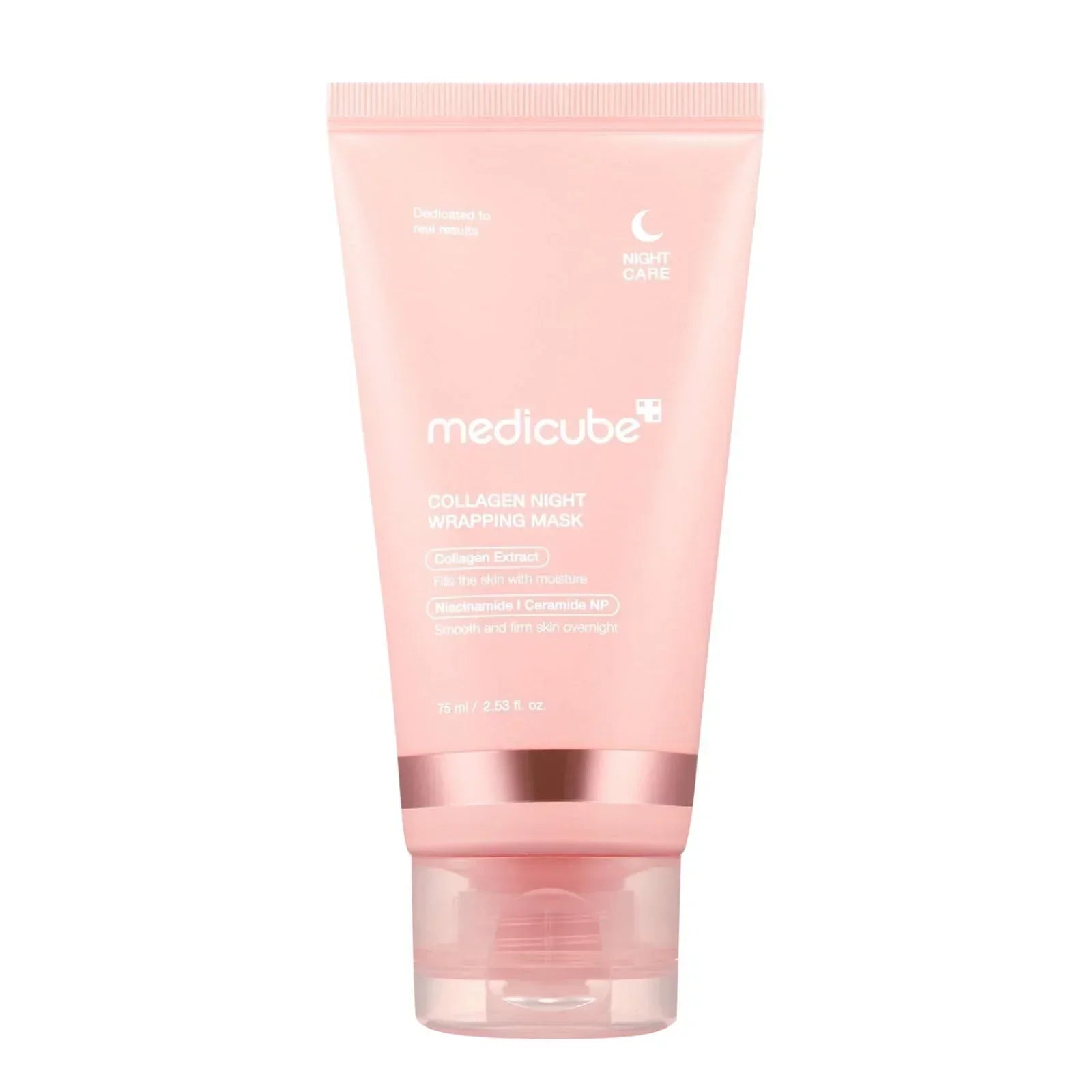 Medicube Collagen Overnight Pack Peel Mask Collagen Tear Mask + Brush